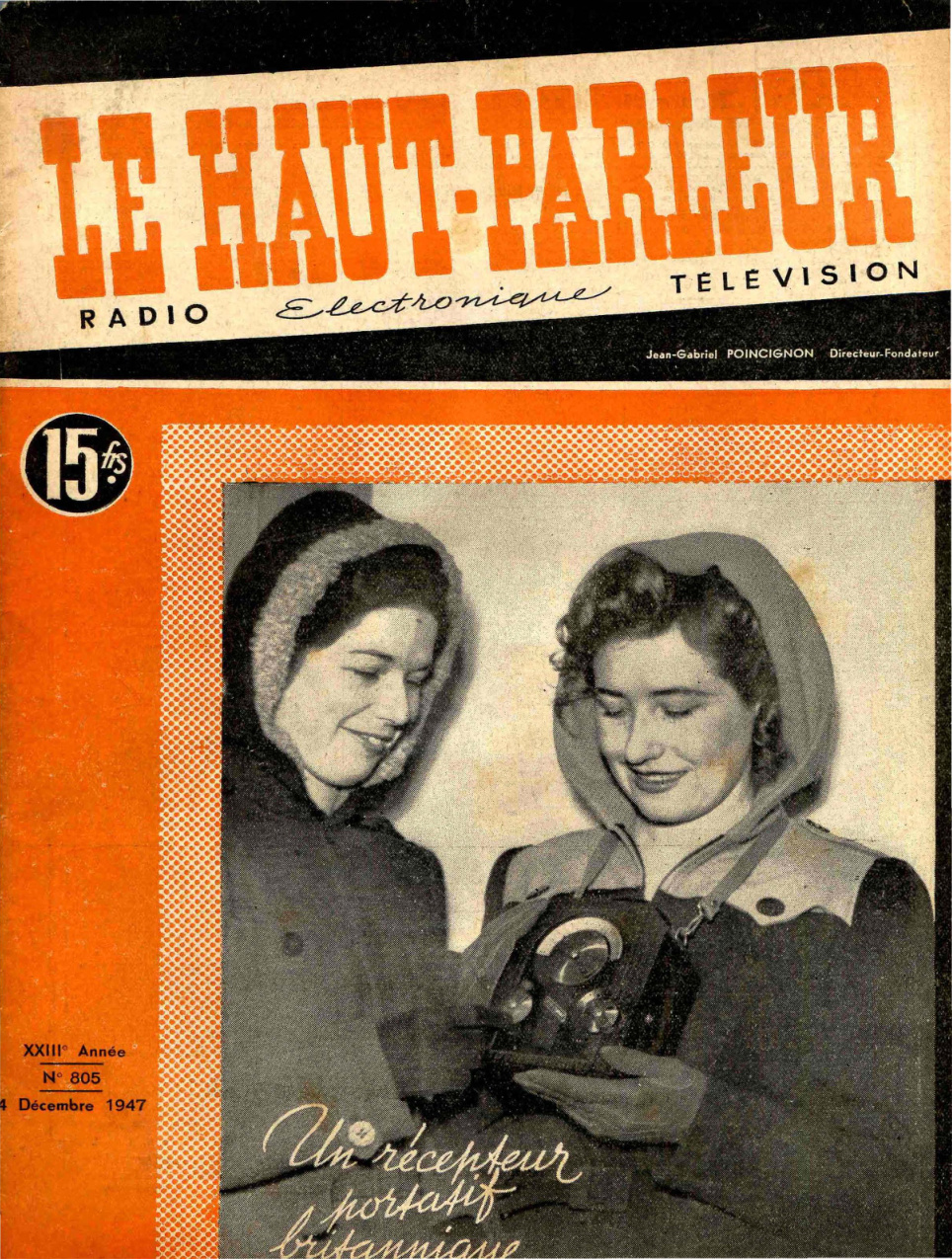 Première page de lehautparleur numero0805