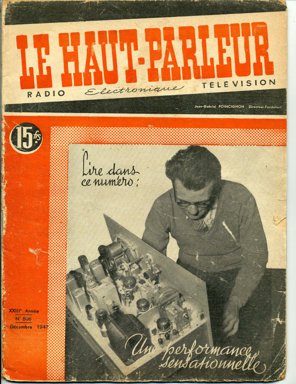 Première page de lehautparleur numero0806