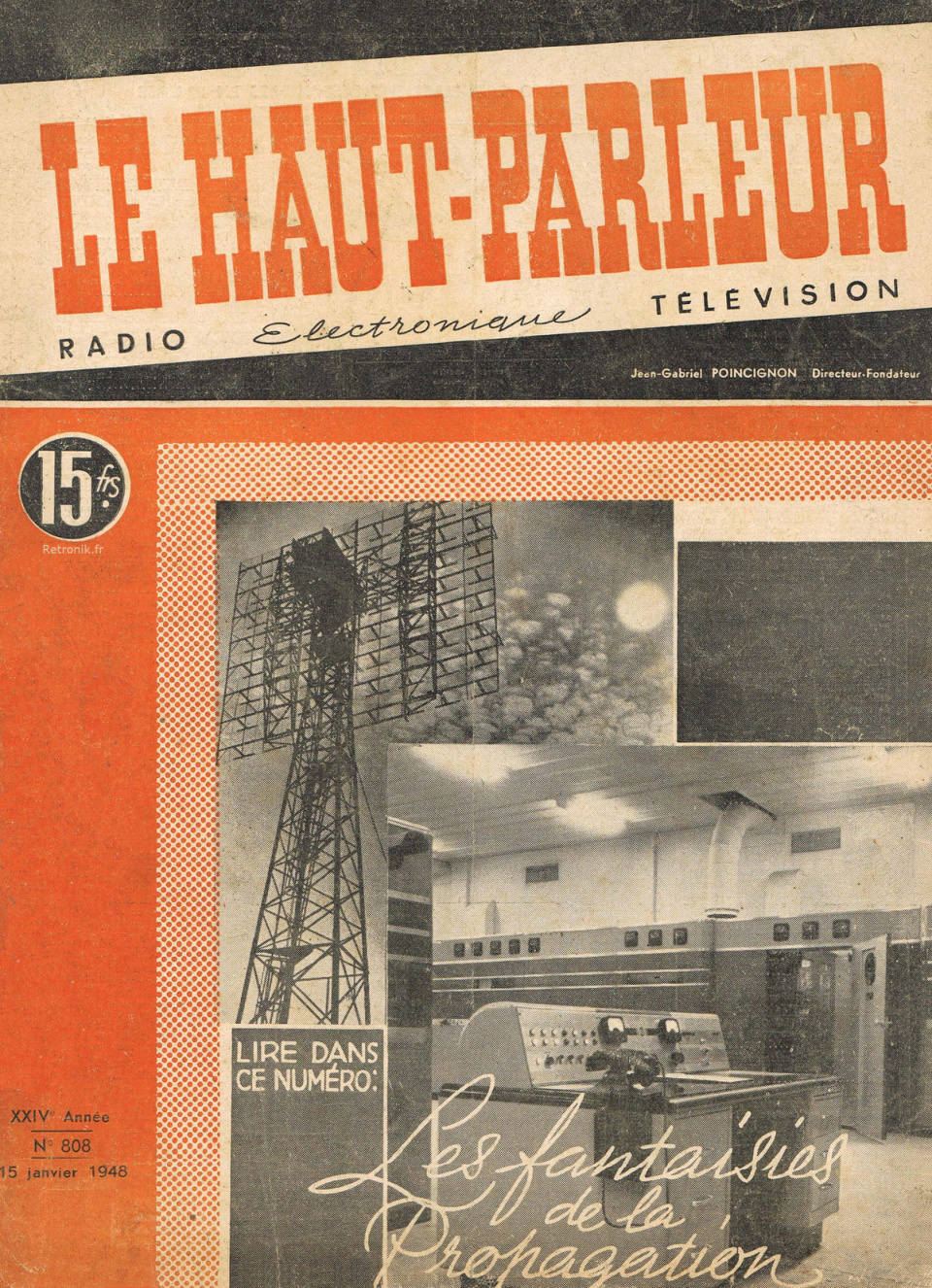 Première page de lehautparleur numero0808