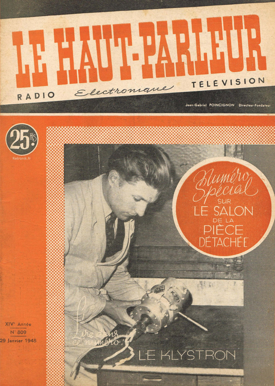 Première page de lehautparleur numero0809