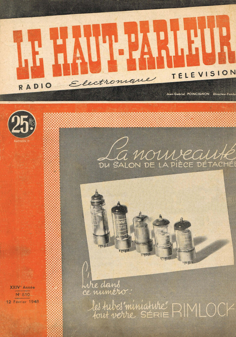 Première page de lehautparleur numero0810