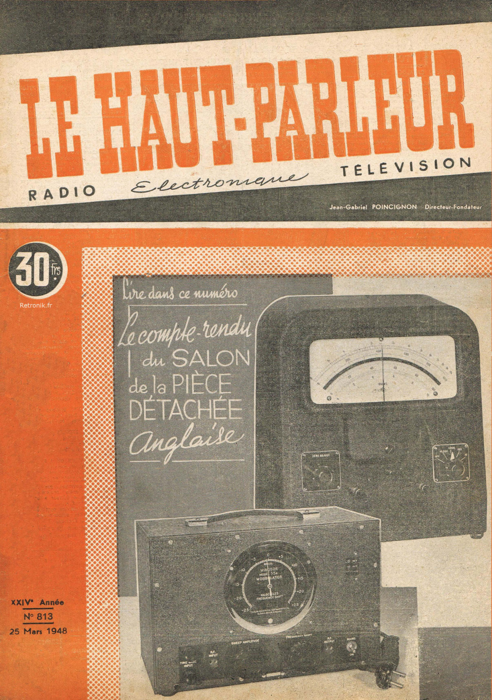 Première page de lehautparleur numero0813