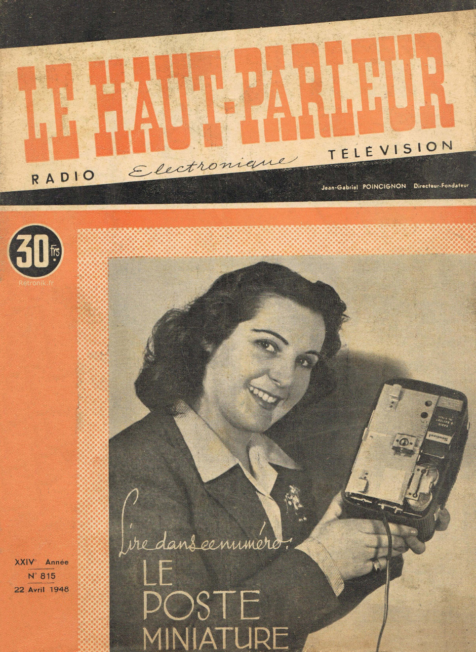 Première page de lehautparleur numero0815