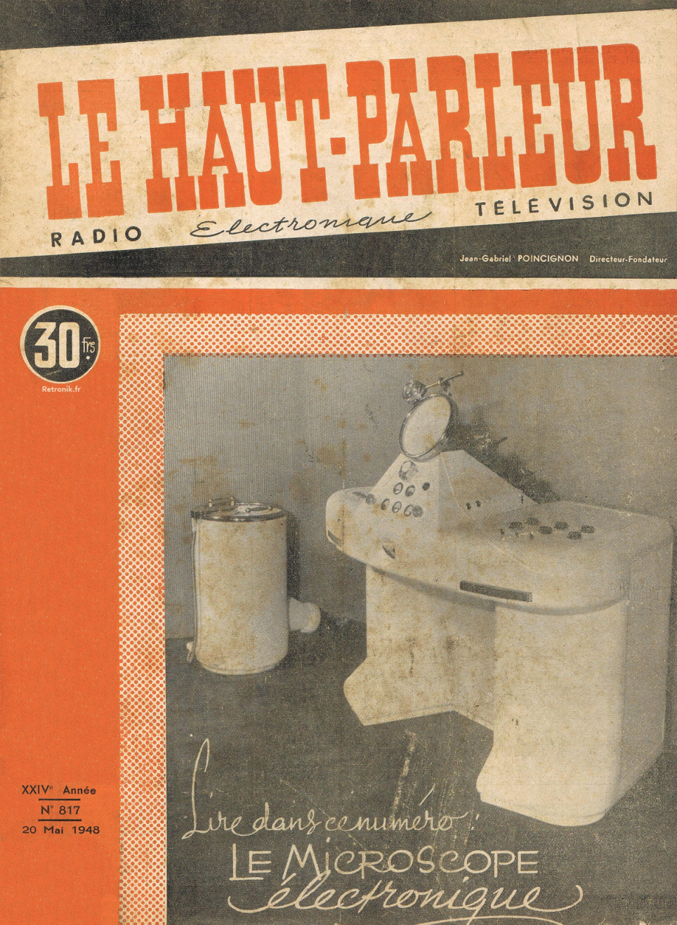 Première page de lehautparleur numero0817