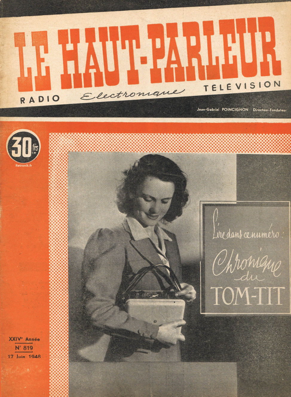 Première page de lehautparleur numero0819