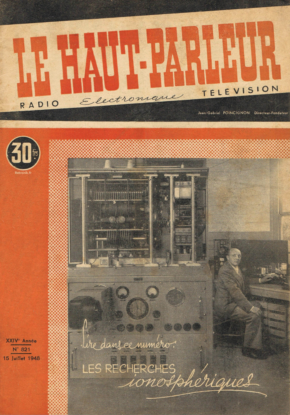 Première page de lehautparleur numero0821