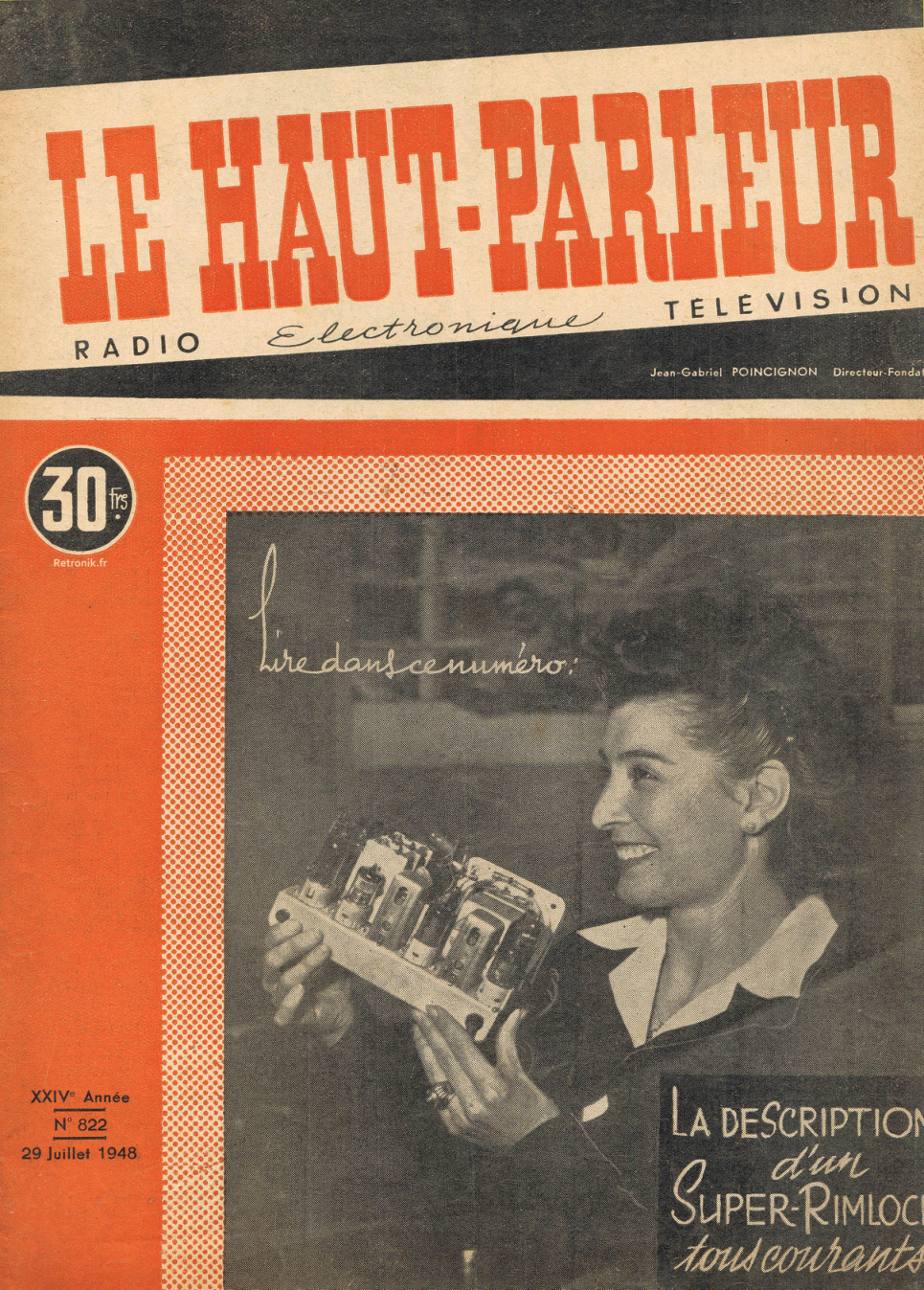 Première page de lehautparleur numero0822