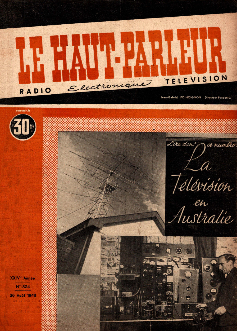 Première page de lehautparleur numero0824