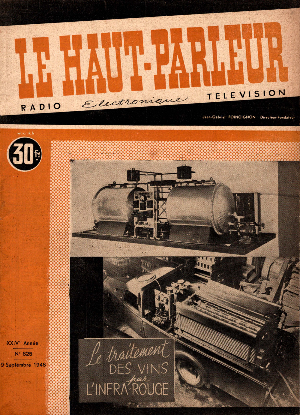 Première page de lehautparleur numero0825