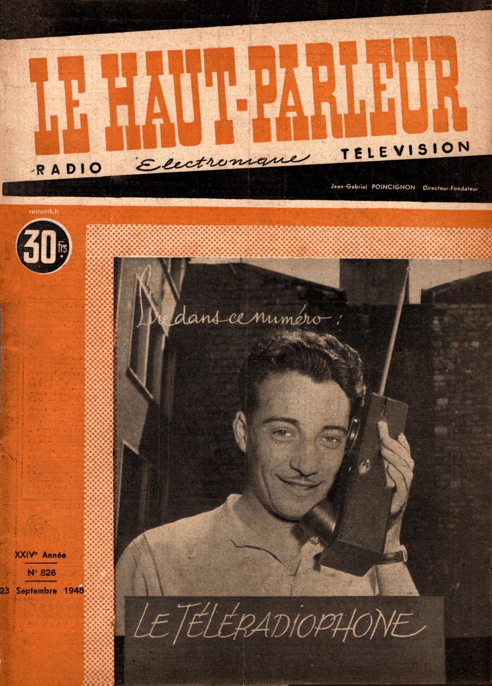Première page de lehautparleur numero0826