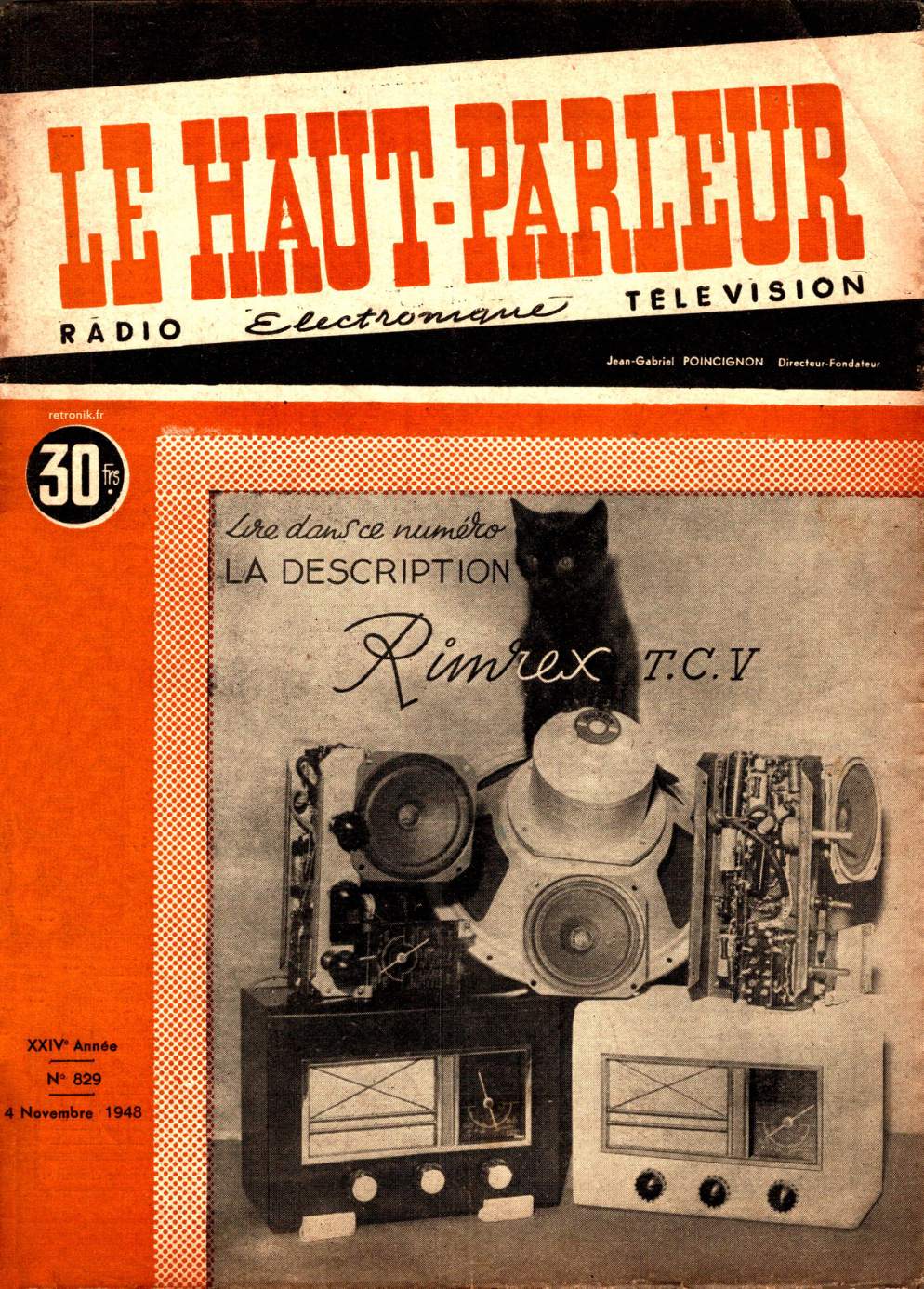 Première page de lehautparleur numero0829