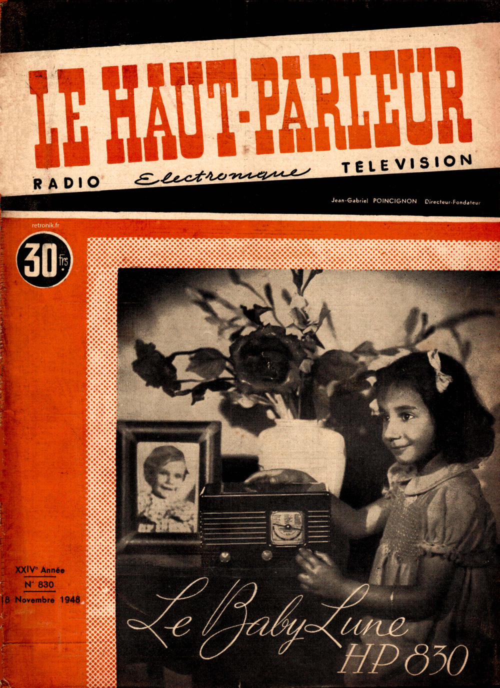 Première page de lehautparleur numero0830
