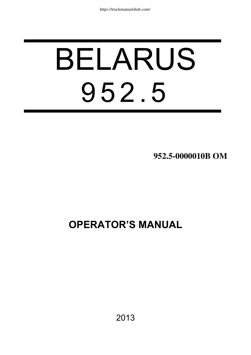 Première page de Microsoft Word - OM_BELARUS_952.5all_eng.doc