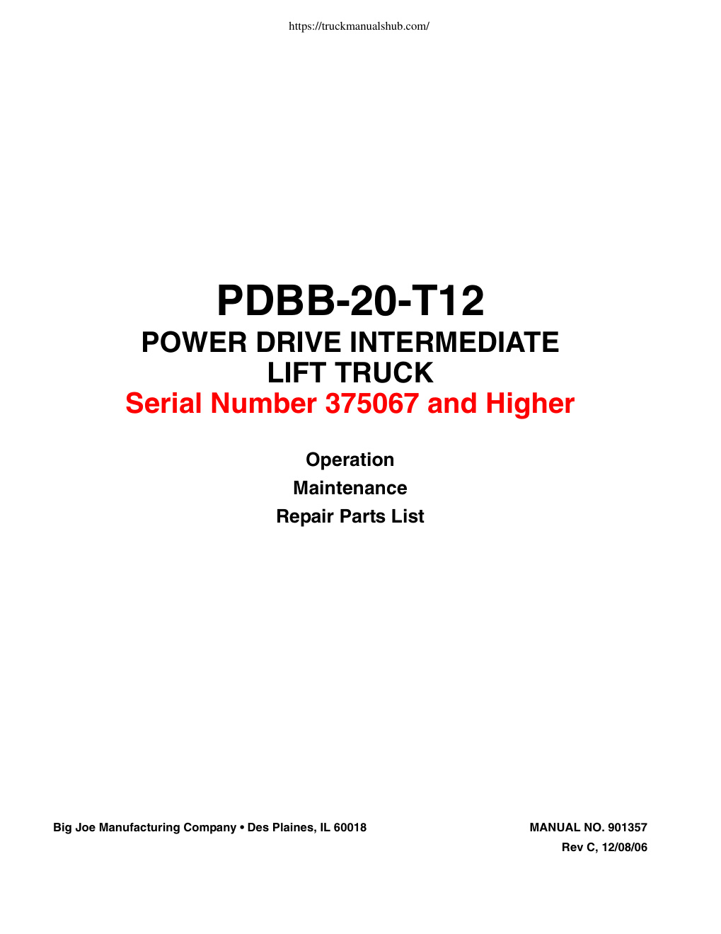 Première page de PDBB