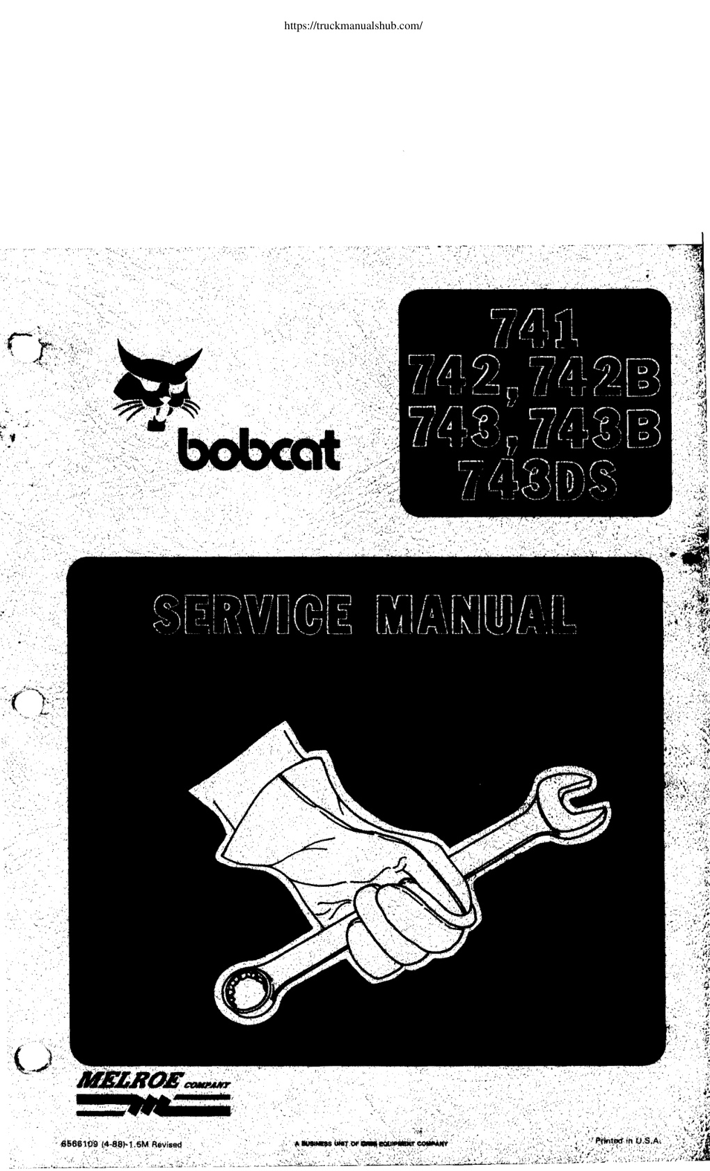 Première page de MAINTENANCE SAFETY