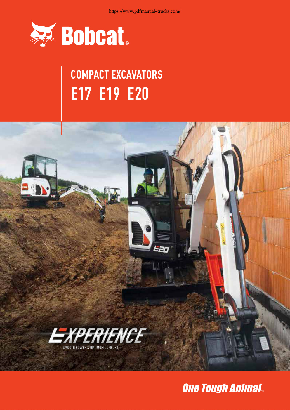 Première page de COMPACT EXCAVATORS