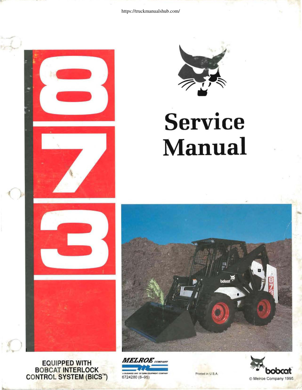 Première page de Bobcat 873 Skid Steer Loaders