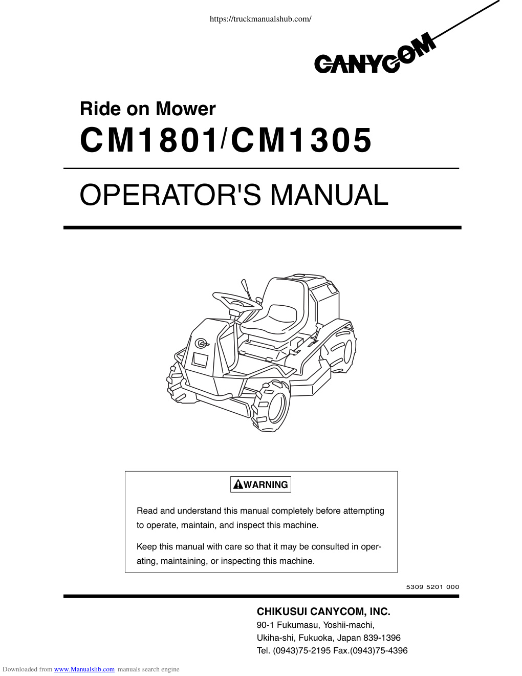 Première page de ManualsLib - Makes it easy to find manuals online!
