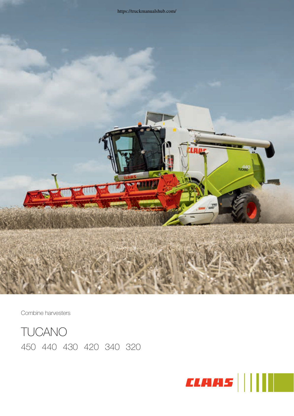 Première page de Combine harvesters