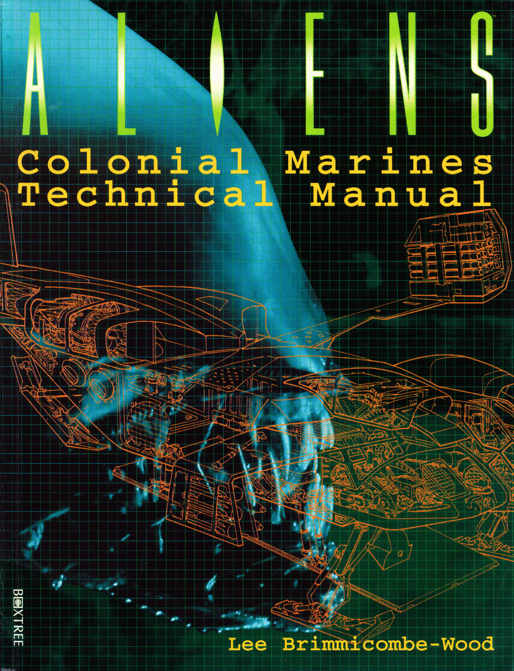 Première page de Aliens Technical Manual