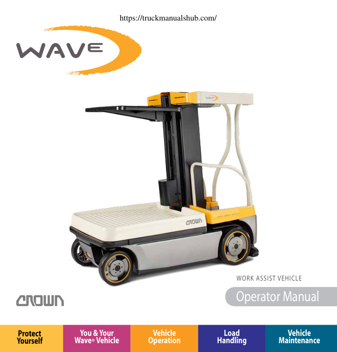 Première page de Vehicle Manual Maintenance VEHICLE