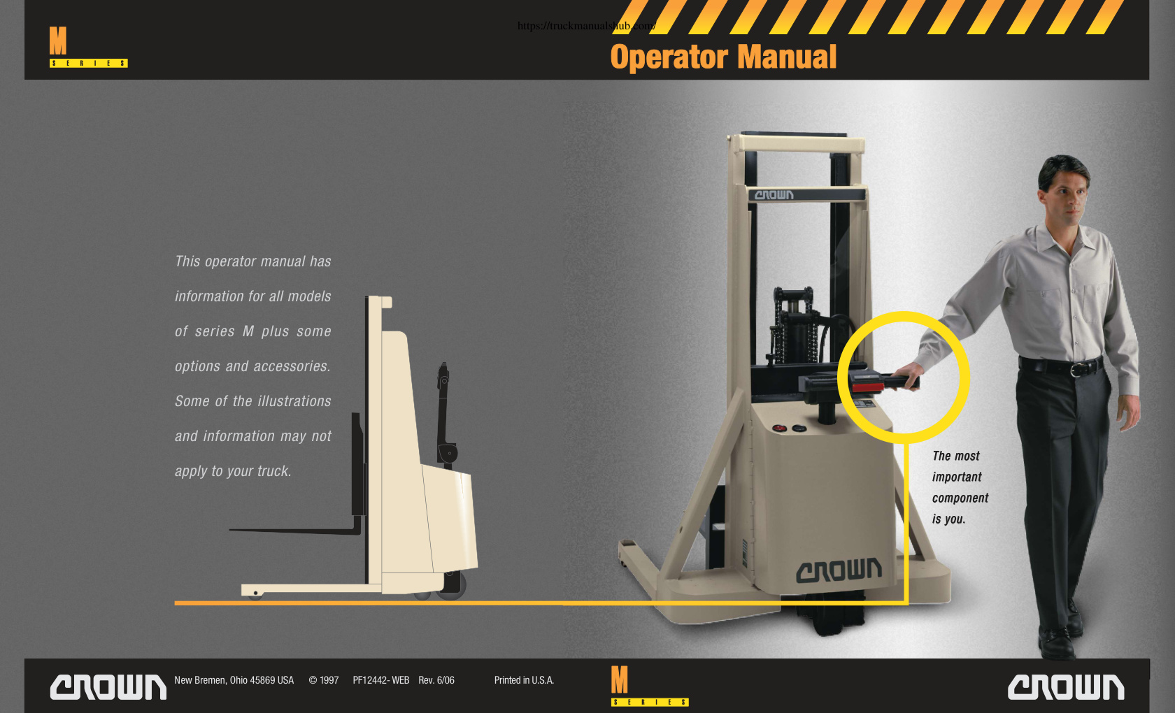 Première page de S E R I E S Operator Manual