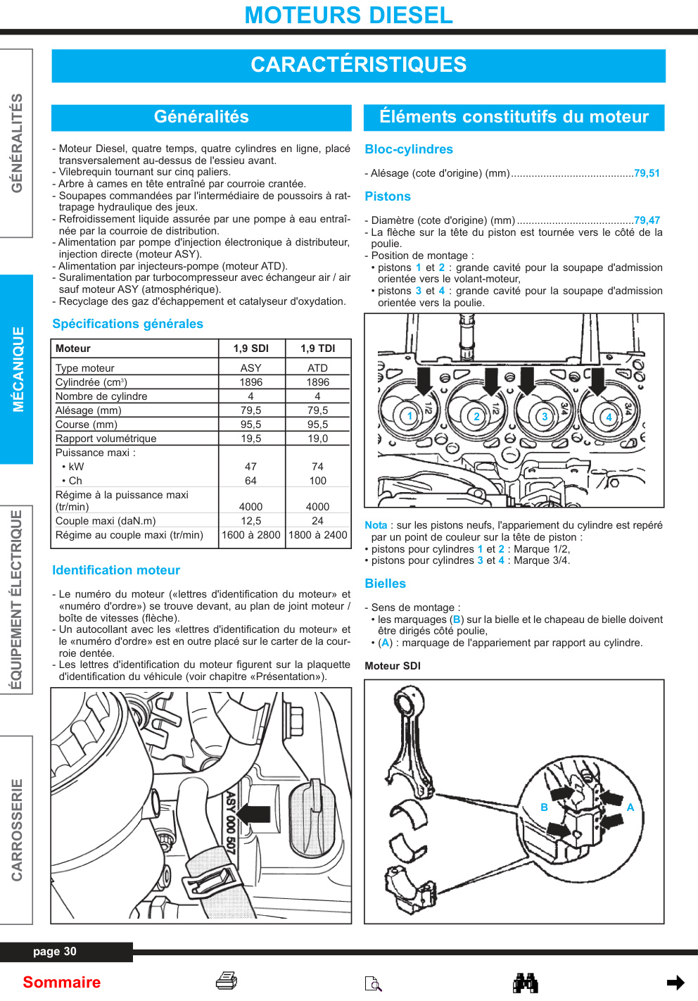 Première page de MOTEURS DIESEL