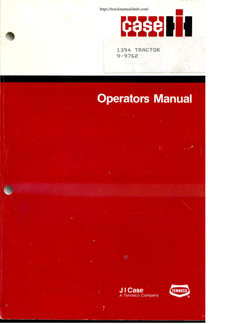 Première page de TANT SAFETY MESSAGES IN THIS MANUAL. WHEN