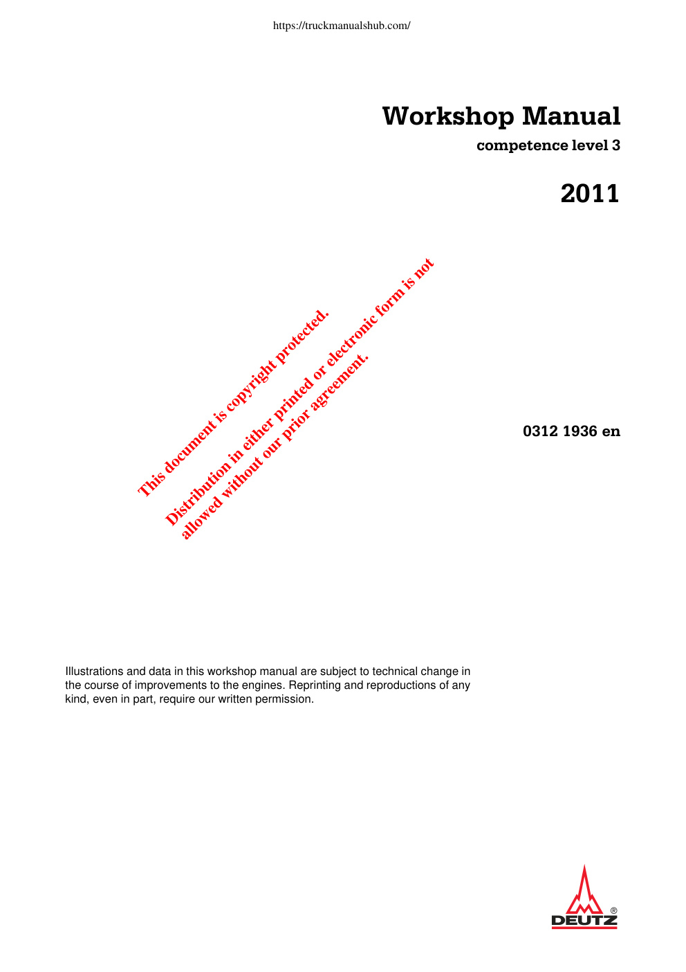 Première page de WHB 2011