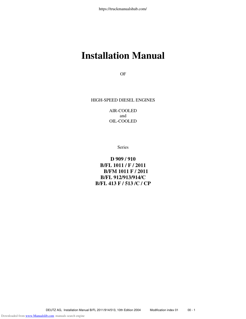 Première page de ManualsLib - Makes it easy to find manuals online!