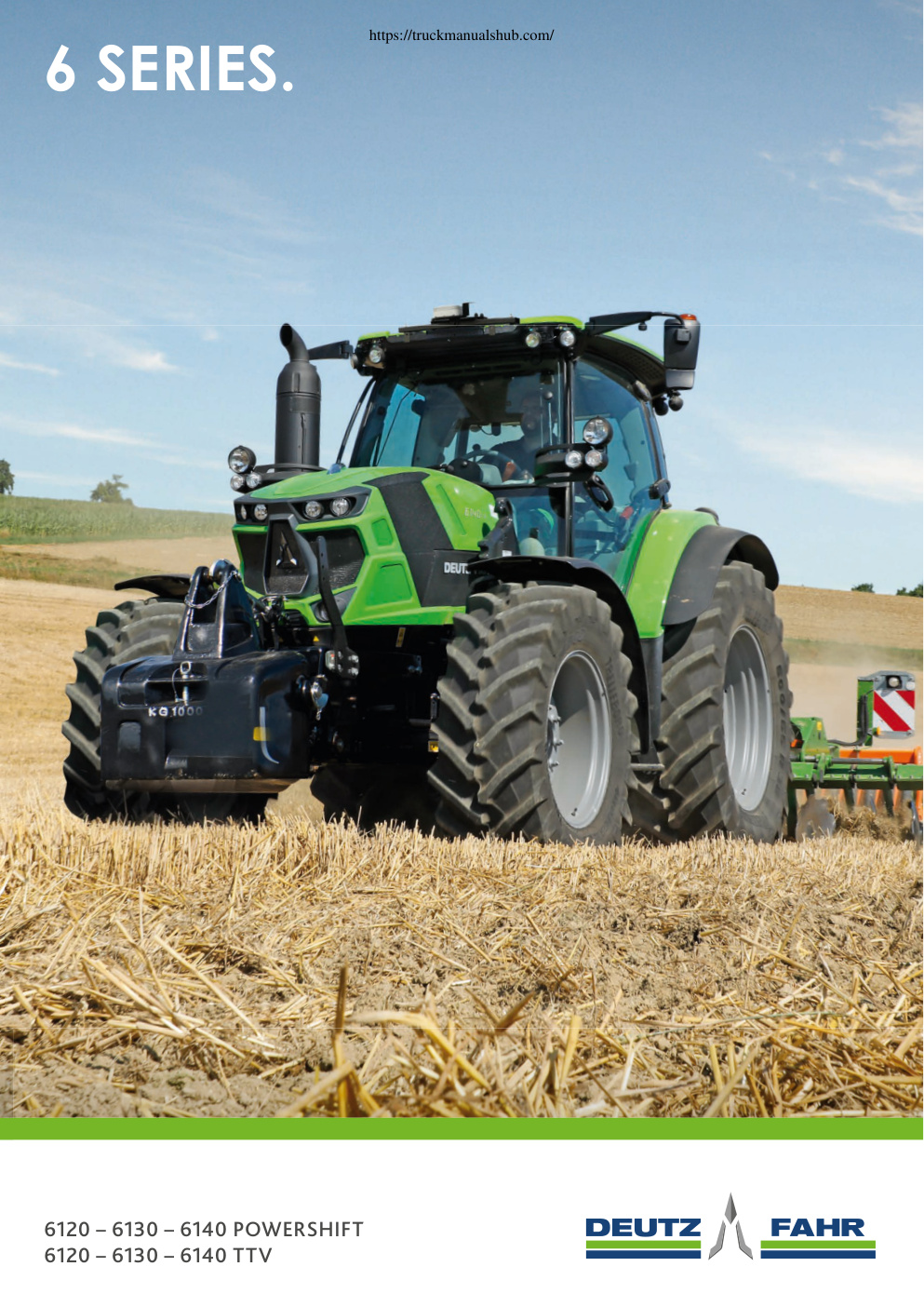 Première page de 6120 - 6130 - 6140 POWERSHIFT DEUTZ