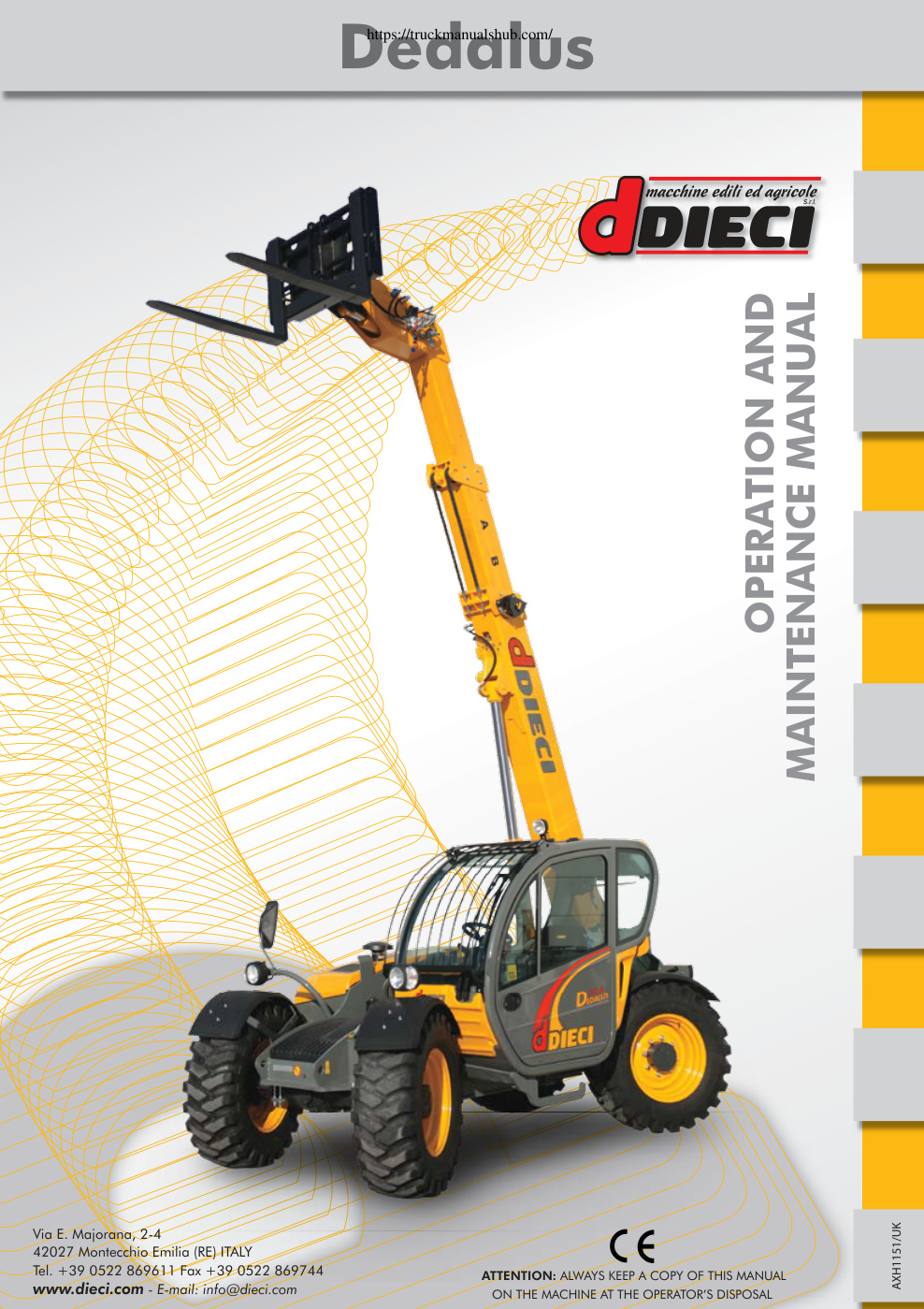 Première page de OPERATION MAINTENANCE
