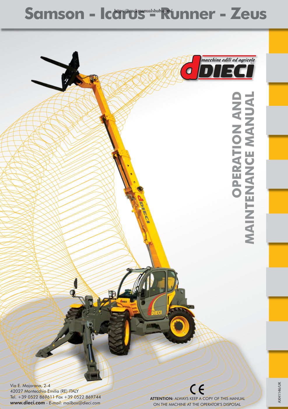 Première page de OPERATION MAINTENANCE