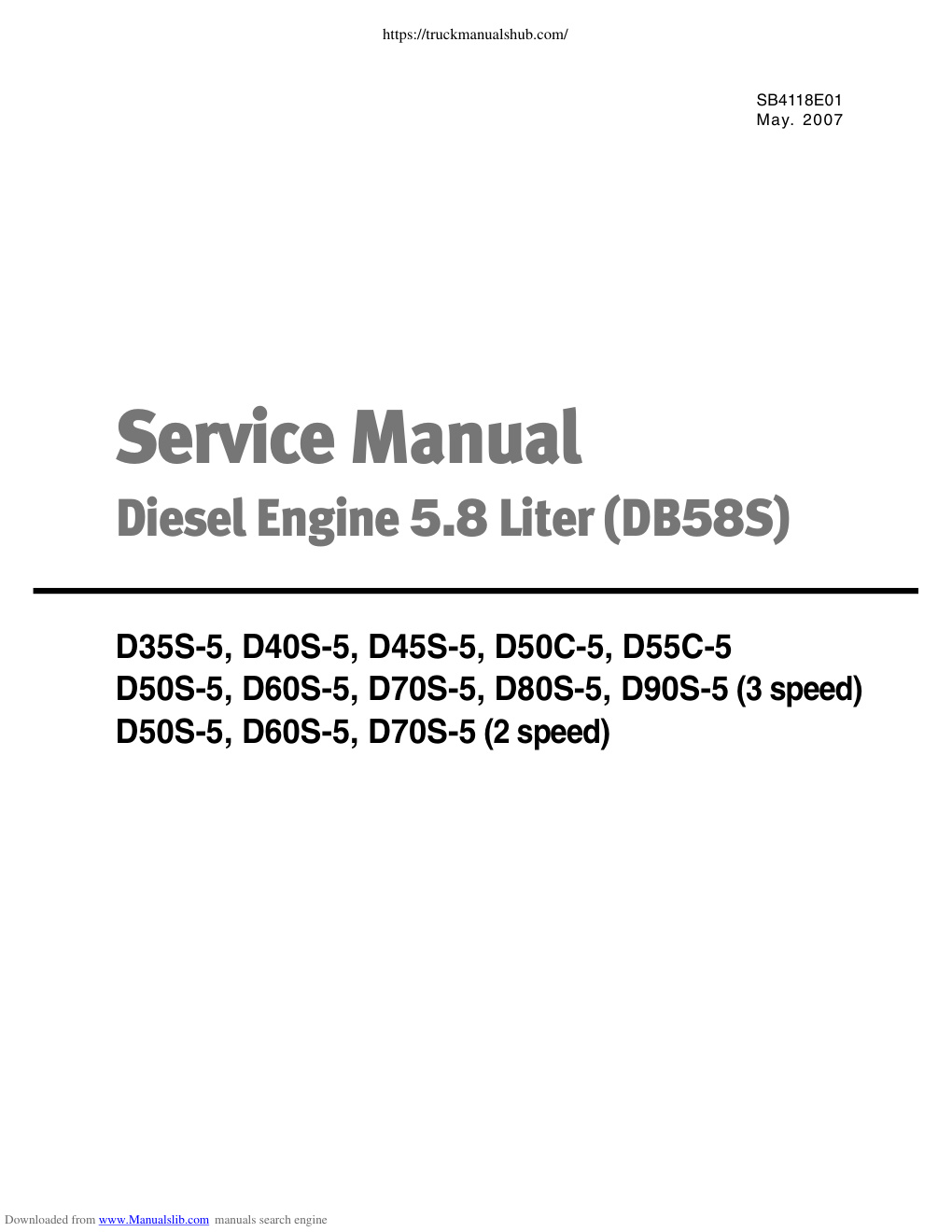 Première page de ManualsLib - Makes it easy to find manuals online!