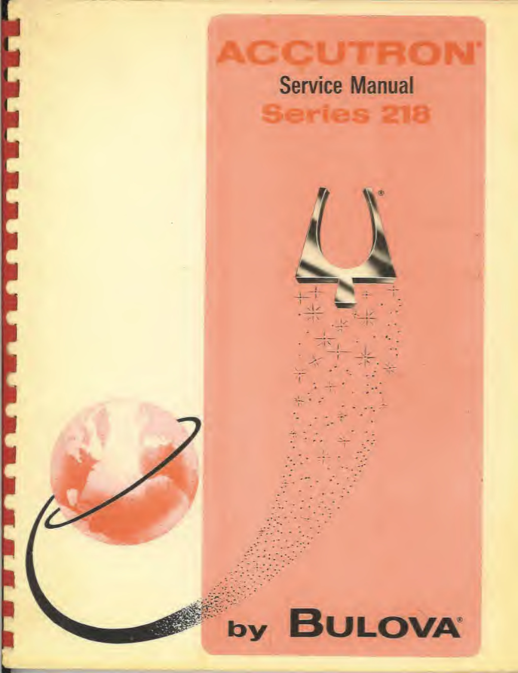 Première page de Service Manual