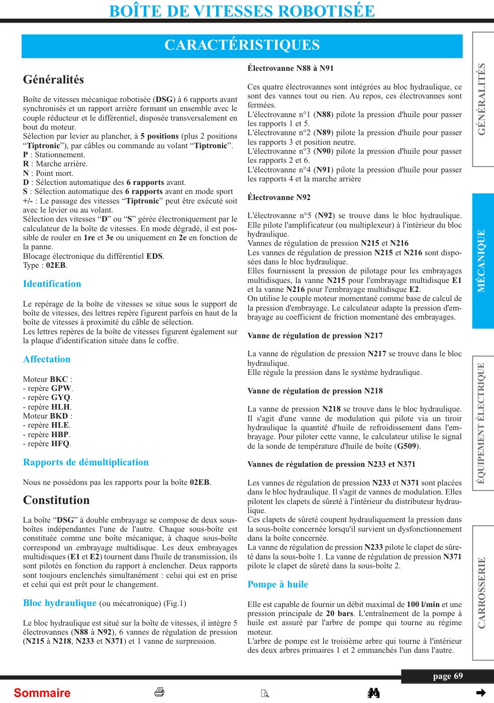 Première page de BOÎTE DE VITESSES ROBOTISÉE