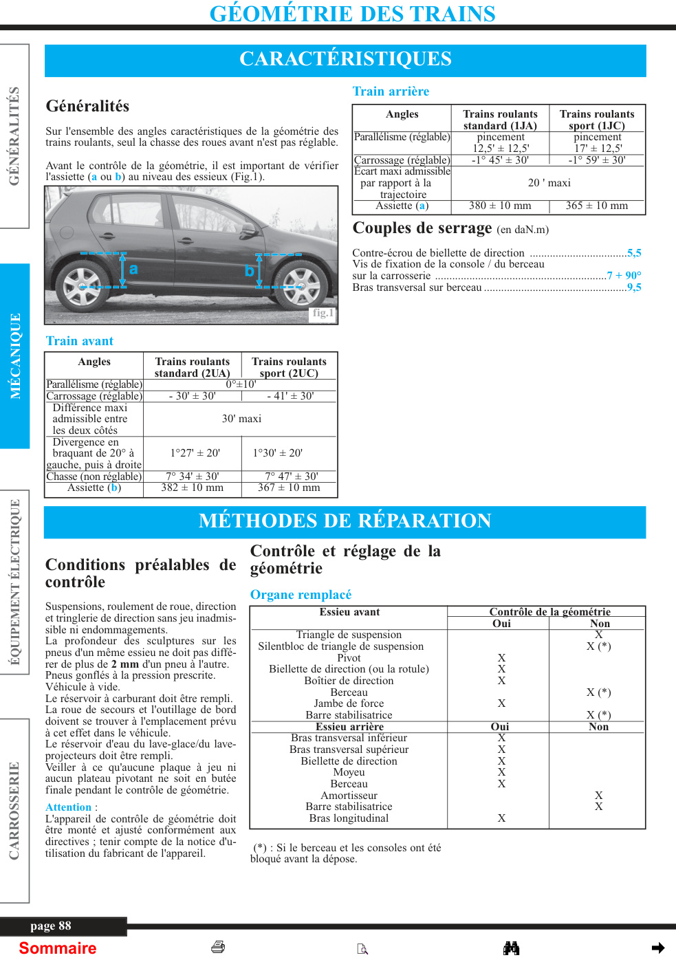 Première page de GÉOMÉTRIE DES TRAINS