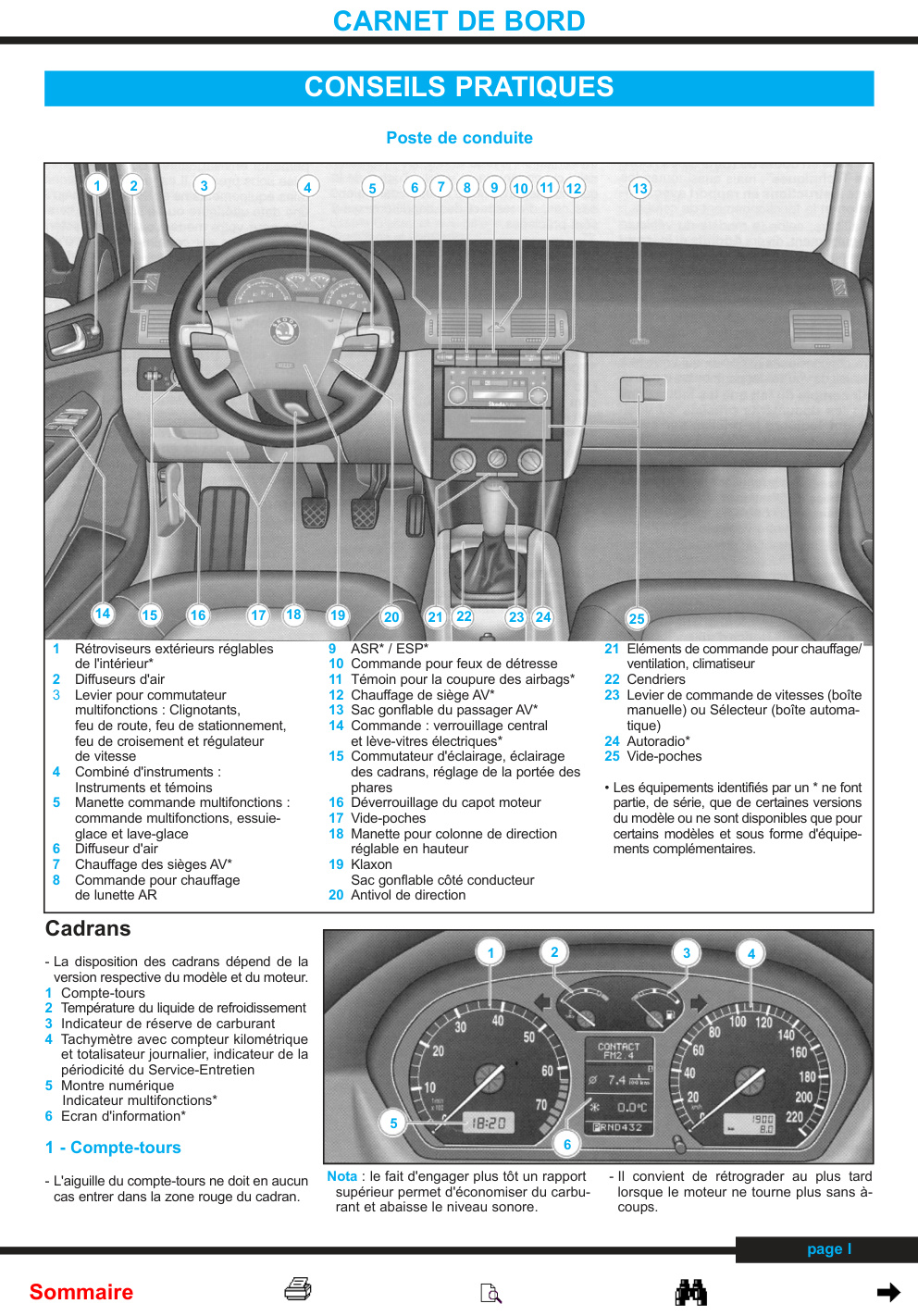 Première page de CARNET DE BORD