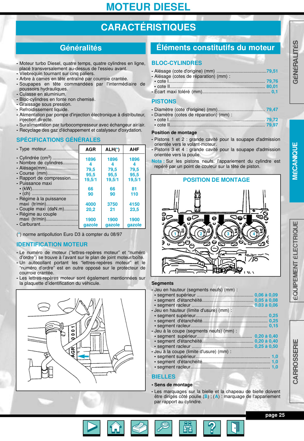 Première page de MOTEUR DIESEL