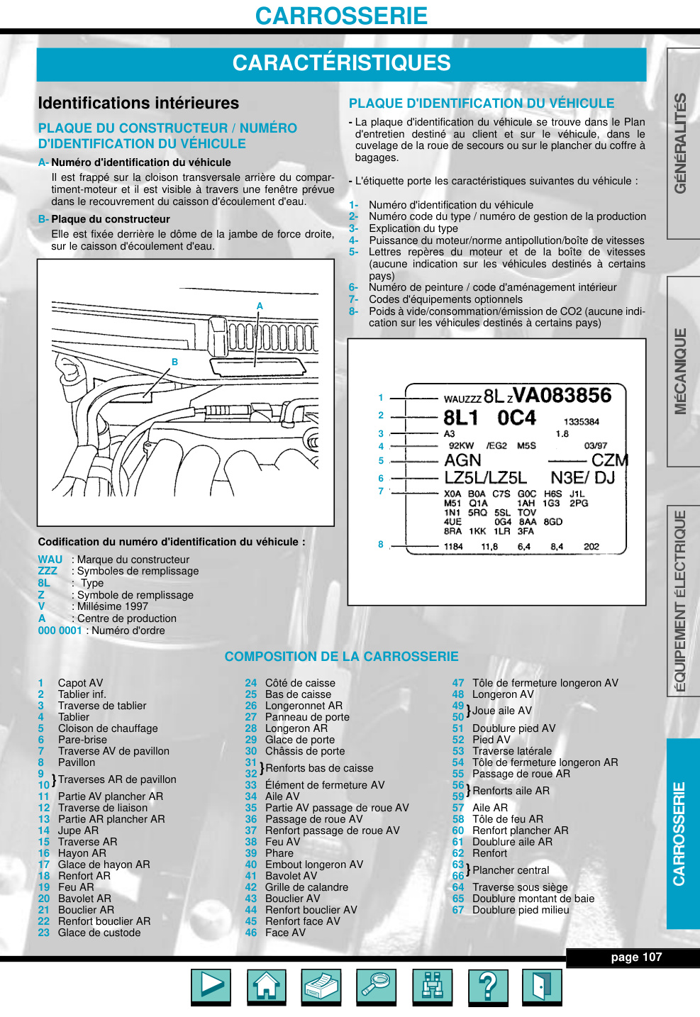 Première page de carrosserie