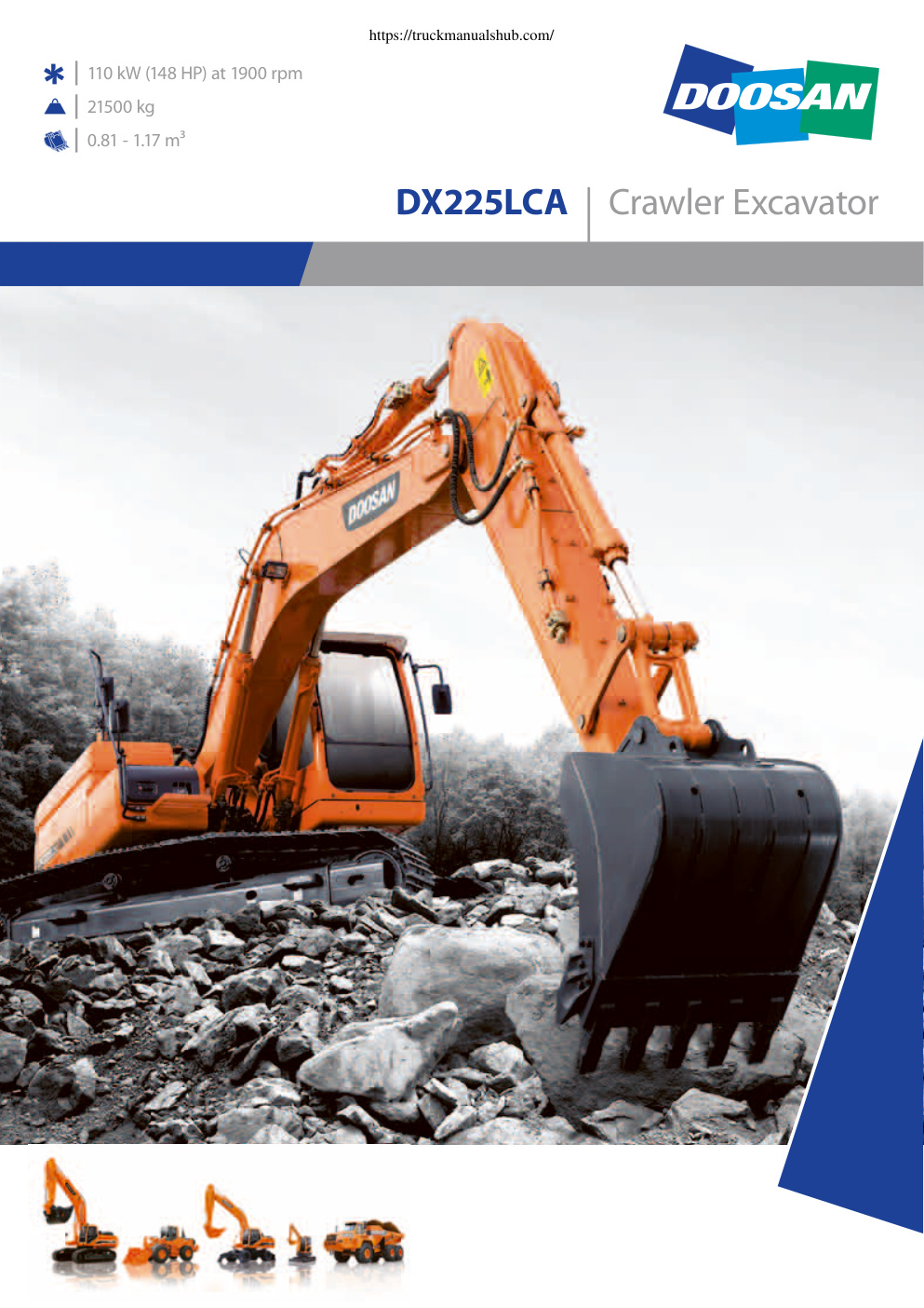 Première page de DX225LCA_Brochure_versie-06-2011_EN.indd
