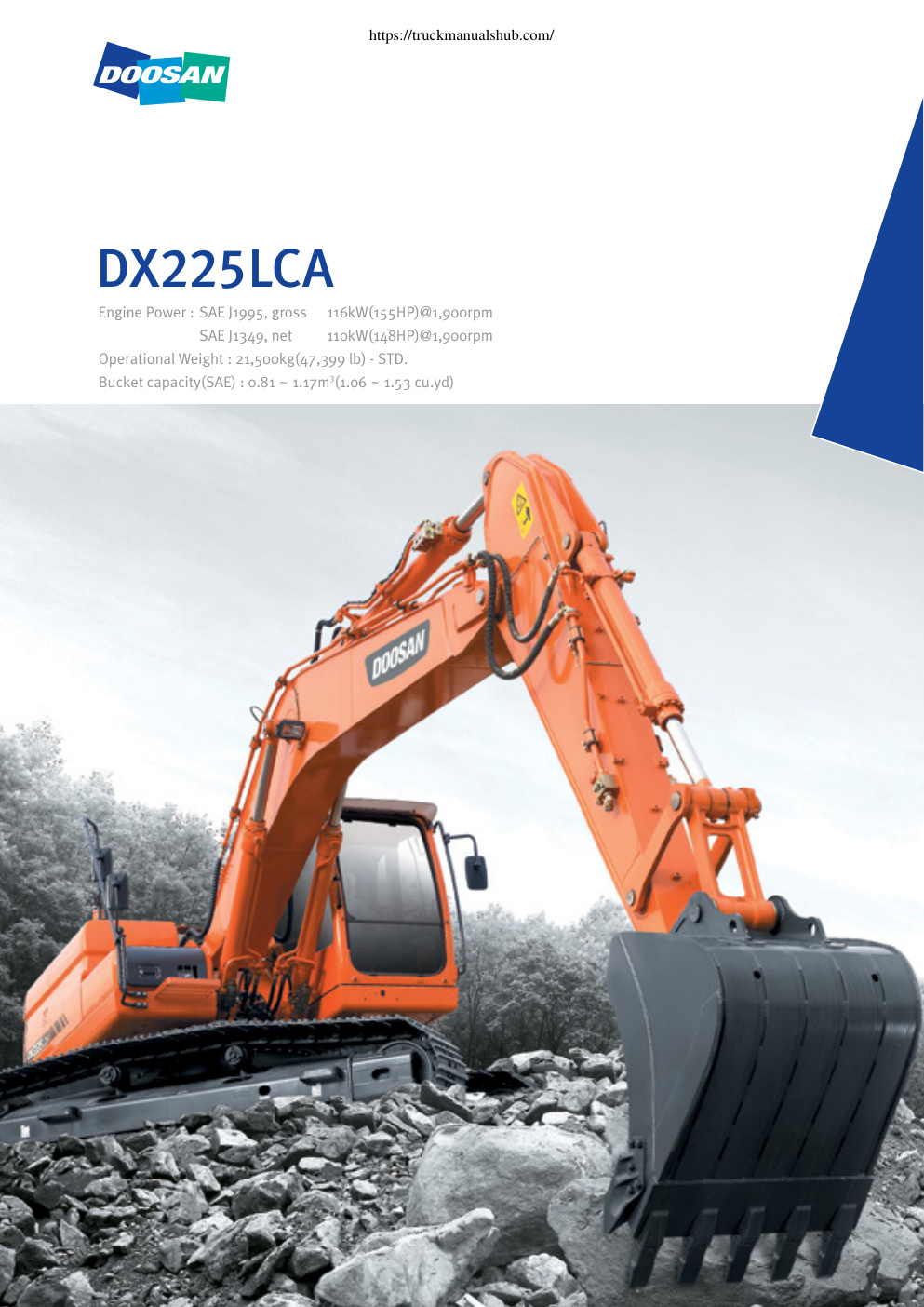 Première page de Doosan DX225LCA Service Manual.pdf