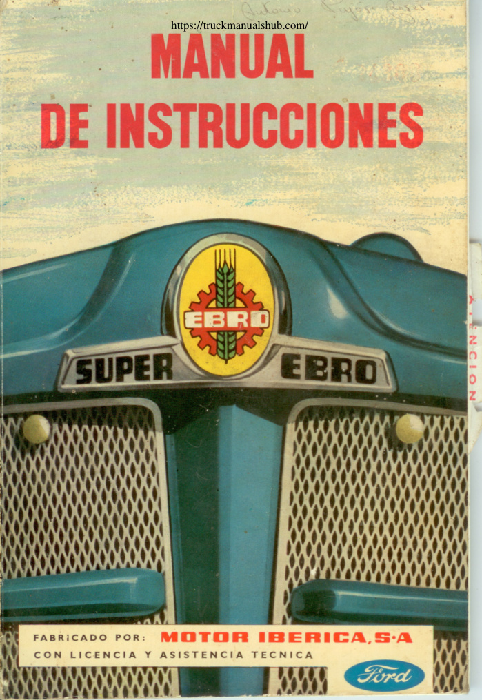 Première page de DE INSTRUCCIONES
