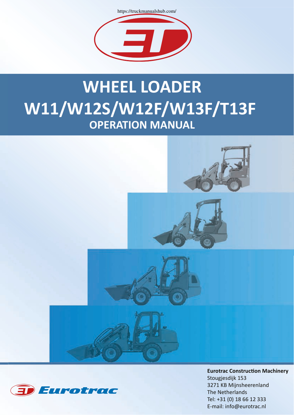 Première page de WHEELWHEEL LOADERLOADER