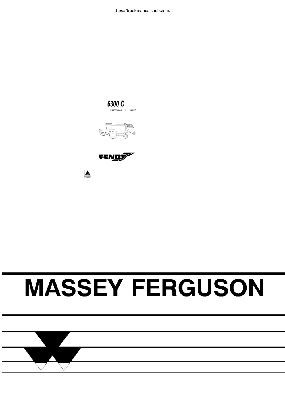 Première page de MASSEY FERGUSON