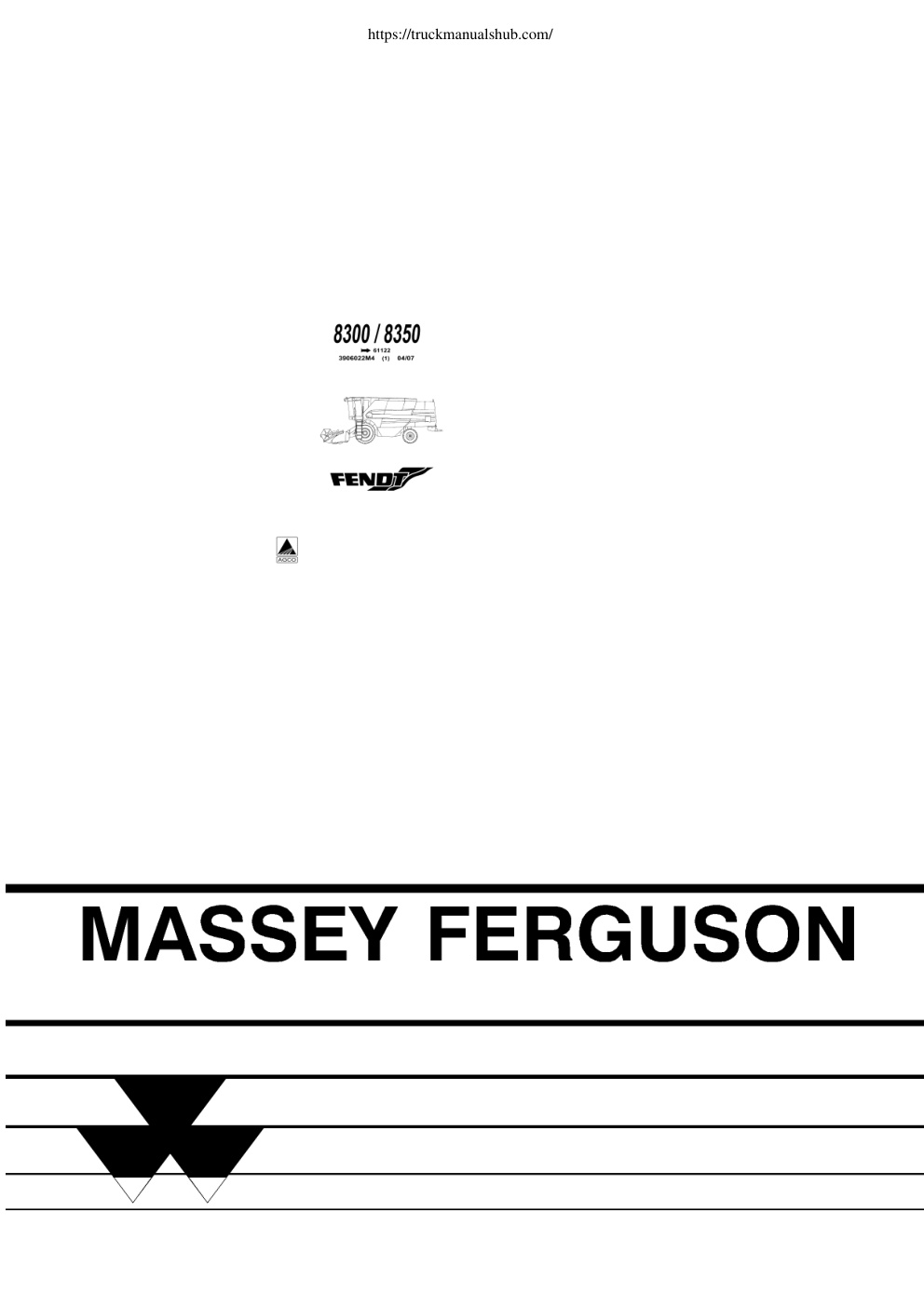 Première page de MASSEY FERGUSON
