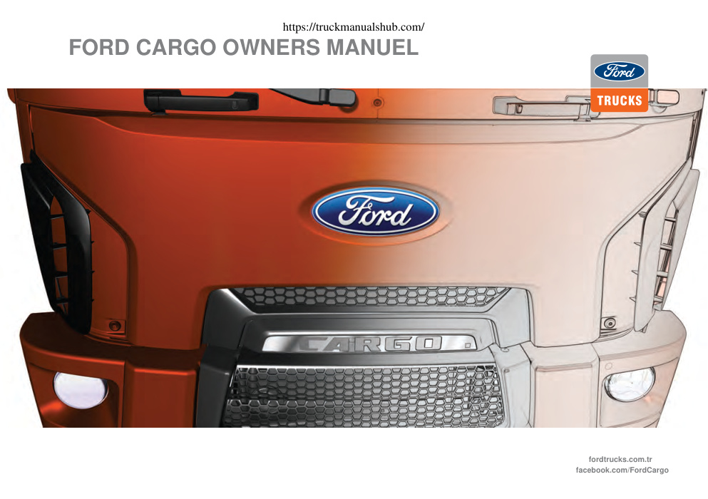 Première page de FORD CARGO OWNERS MANUEL
