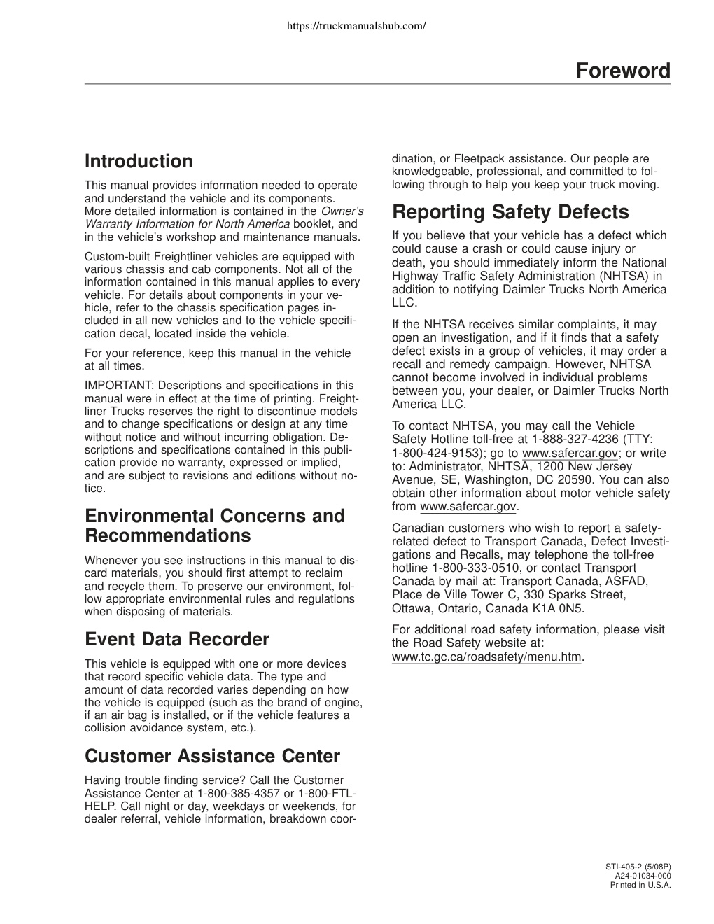 Première page de Columbia