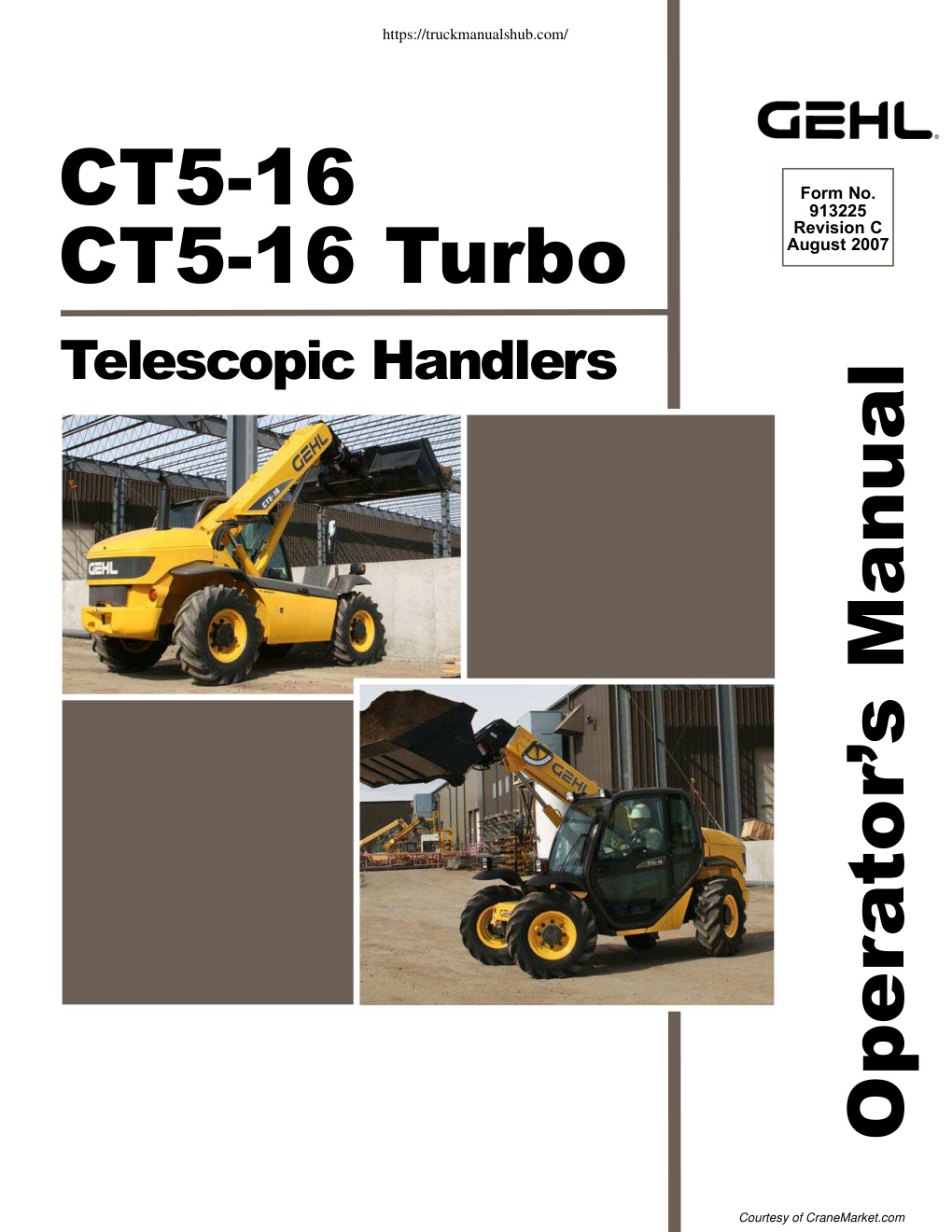 Première page de Gehl Telehandlers, Forklifts & Lift Trucks