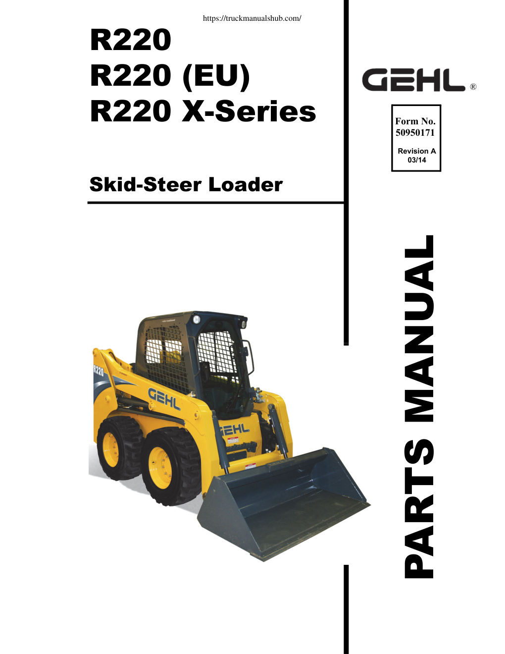 Première page de 50950171 Gehl R220